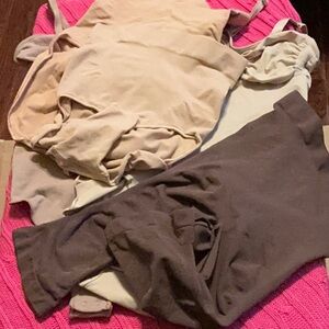 SKIMS Tan Shapewear Bodysuit